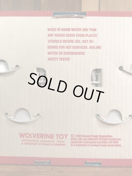 企業キャラクターのクールエイドの80年代ビンテージパーティーおままごとセット