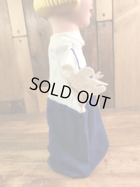 アドバタイジングキャラクターのダッチボーイの60’sヴィンテージハンドパペット