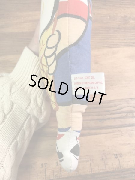 アドバタイジングキャラクターのEat-It-All Cone Kidsの70〜80’sヴィンテージクロスドール