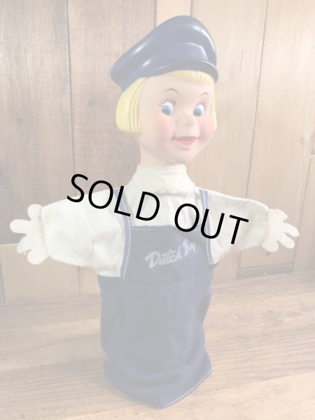 企業キャラクターのダッチボーイの60年代ビンテージパペットドール
