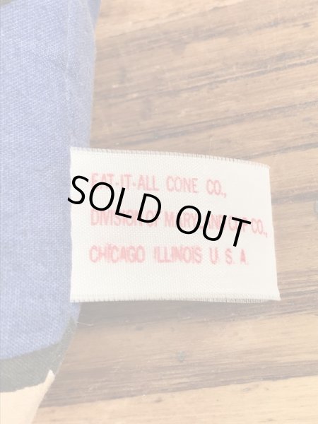 企業キャラクターのEat-It-All Coneの70〜80年代ビンテージピロードール