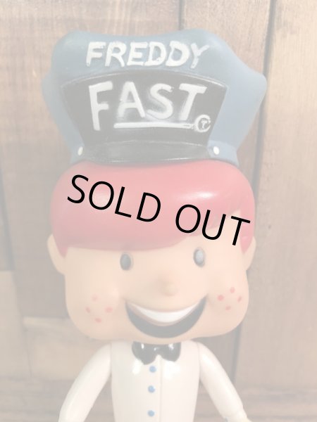 企業キャラクターのフレディファーストの70年代ビンテージフィギュア