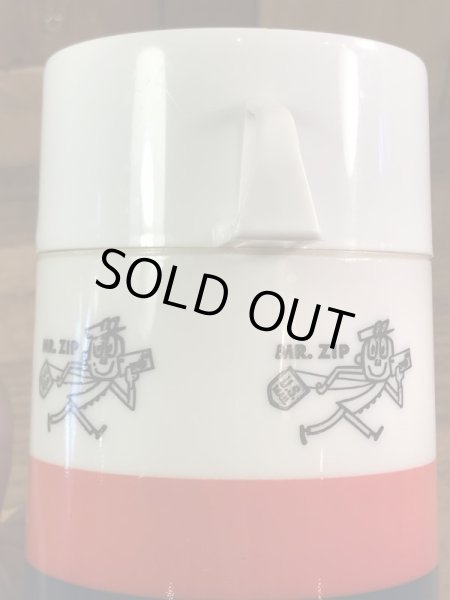 ミスタージップ　ビンテージ　サーモボトル　アドバタイジングキャラクター　企業物　60~70年代