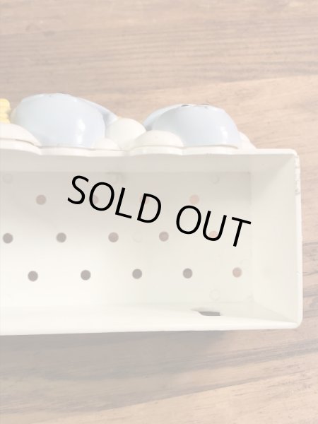 企業キャラクターのスクラビングバブルの80〜90年代キッチンオーガナイザー