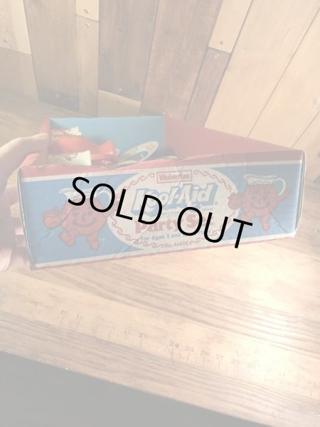 企業キャラクターのクールエイドの80年代ビンテージパーティーおままごとセット