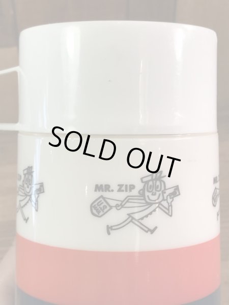 ミスタージップ　ビンテージ　サーモボトル　アドバタイジングキャラクター　企業物　60~70年代