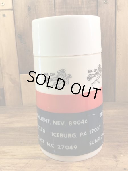 Mr. Zip　ヴィンテージ　水筒　企業キャラクター　アドバタイジング　60~70’s