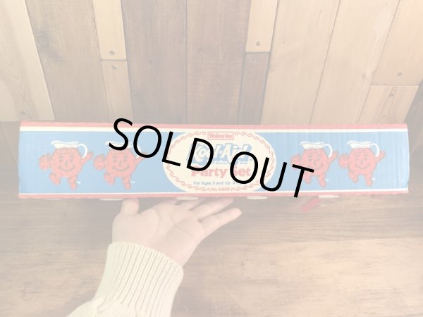 アドバタイジングキャラクターのクールエイドの80’sヴィンテージプレイセット