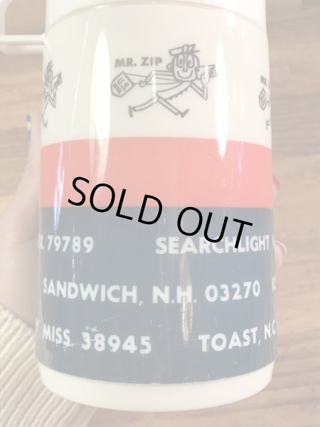 Mr. Zip　ヴィンテージ　水筒　企業キャラクター　アドバタイジング　60~70’s