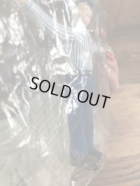 アドバタイジングキャラクターのMr. Rooterの90’s〜ヴィンテージラバーフィギュア