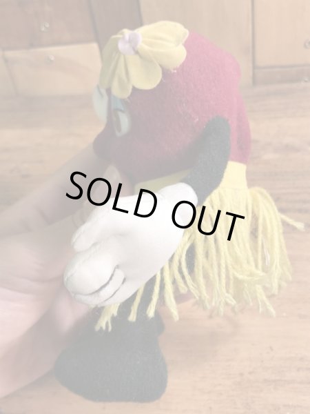 アドバタイジングキャラクターのカリフォルニアレーズンズの80’sヴィンテージベンダブルドール