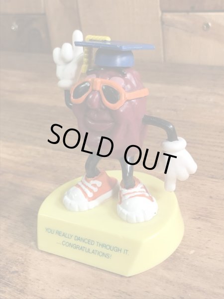 アドバタイジングキャラクターのカリフォルニアレーズンズの80’sヴィンテージPVCフィギュア