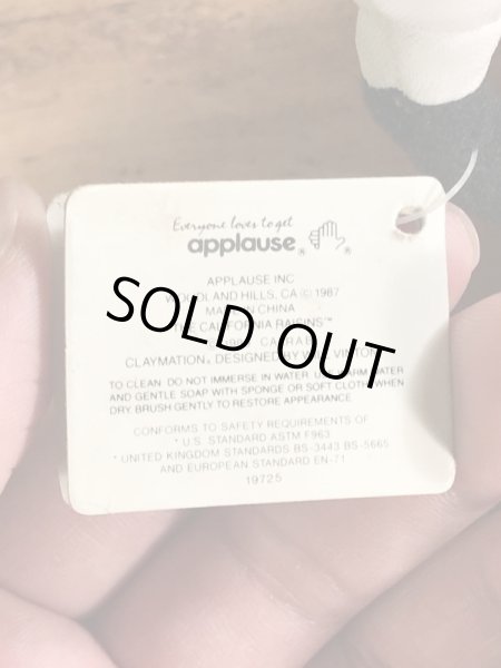 企業キャラクターのカリフォルニアレーズンの80年代ビンテージくねくね人形