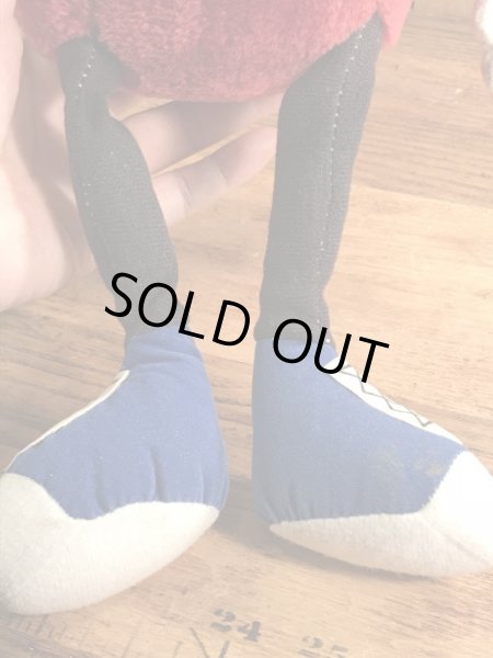 企業キャラクターのカリフォルニアレーズンの80年代ビンテージ縫いぐるみ