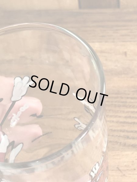 アドバタイジングキャラクターのカリフォルニアレーズンズの80’sヴィンテージグラスタンブラー