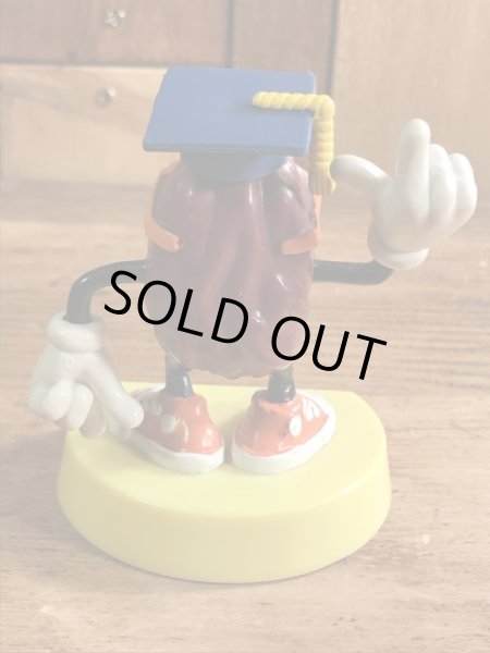 アドバタイジングキャラクターのカリフォルニアレーズンズの80’sヴィンテージPVCフィギュア