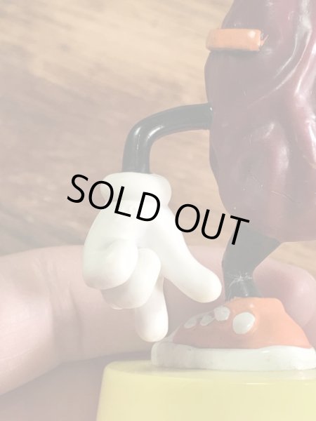 アドバタイジングキャラクターのカリフォルニアレーズンズの80’sヴィンテージPVCフィギュア