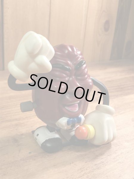 企業キャラクターのカリフォルニアレーズンの80年代ビンテージトコトコ人形