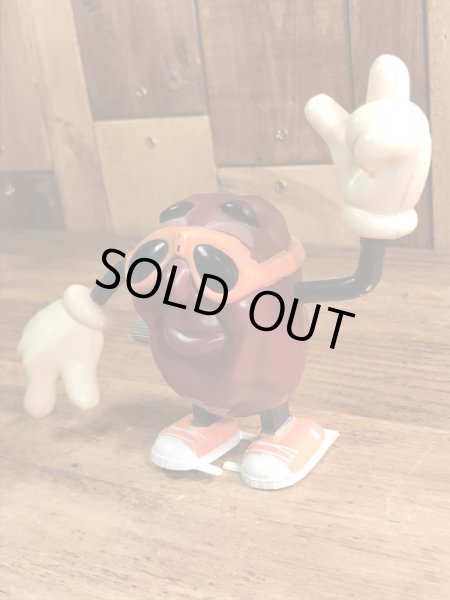 アドバタイジングキャラクターのカリフォルニアレーズンズの80’sヴィンテージWind Upウォーカー