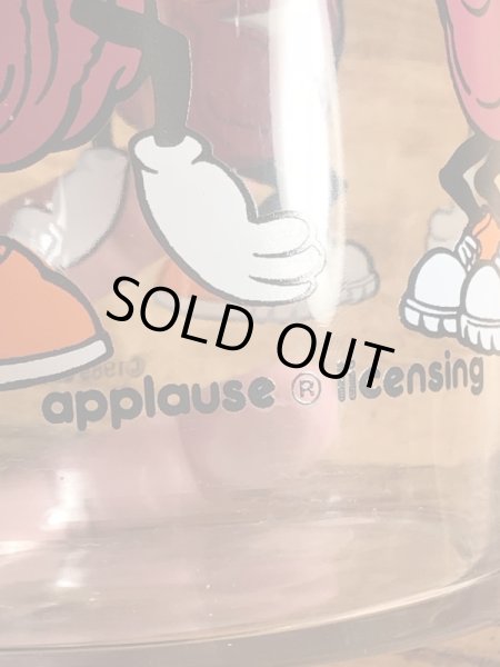 アドバタイジングキャラクターのカリフォルニアレーズンズの80’sヴィンテージビッググラス