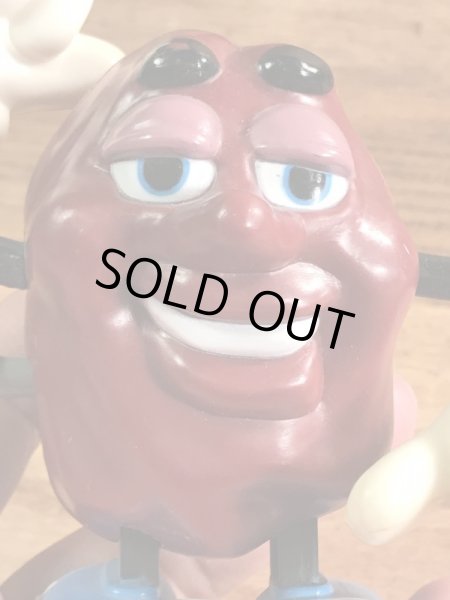 企業キャラクターのカリフォルニアレーズンの80年代ビンテージトコトコ人形