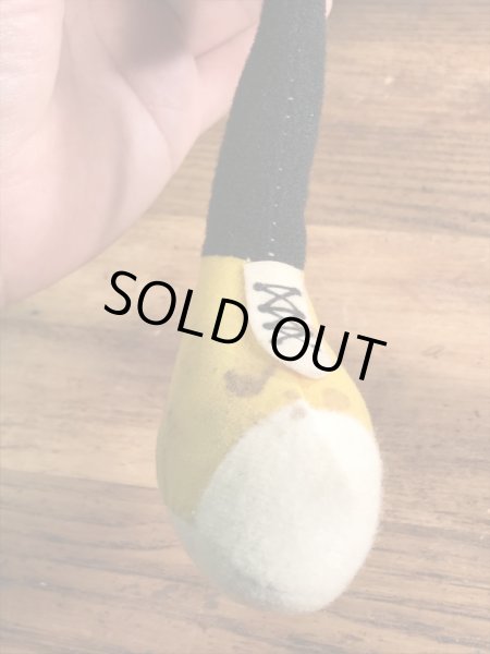 企業キャラクターのカリフォルニアレーズンの80年代ビンテージ縫いぐるみ