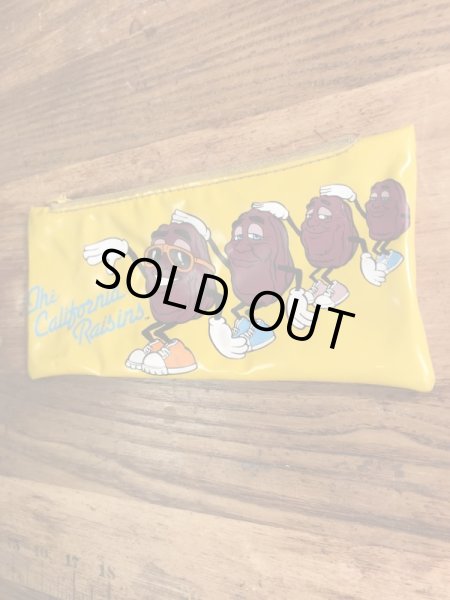 アドバタイジングキャラクターのカリフォルニアレーズンズの80’sヴィンテージペンケース