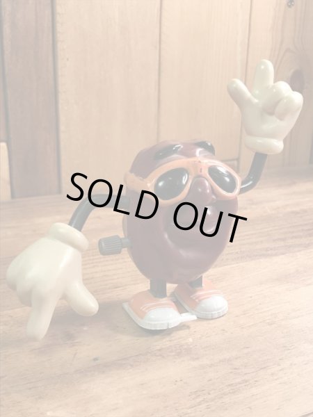 企業キャラクターのカリフォルニアレーズンの80年代ビンテージトコトコ人形