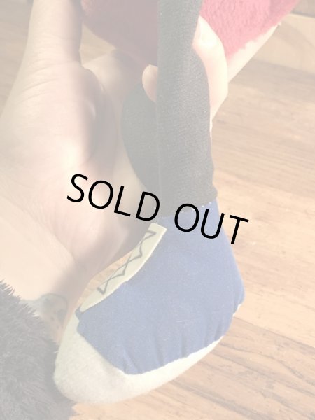 企業キャラクターのカリフォルニアレーズンの80年代ビンテージ縫いぐるみ