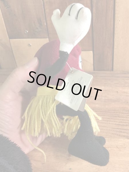 企業キャラクターのカリフォルニアレーズンの80年代ビンテージくねくね人形