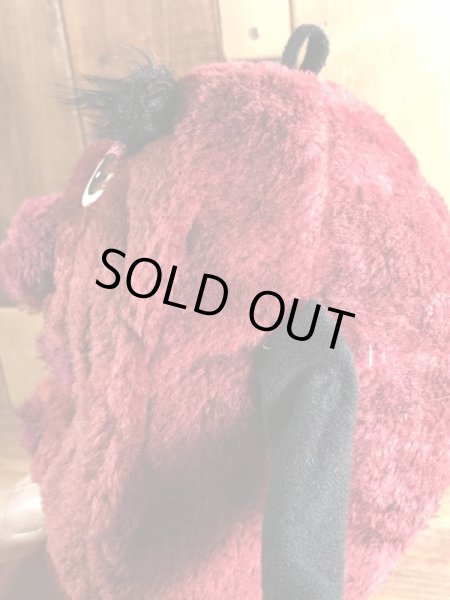 企業キャラクターのカリフォルニアレーズンの80年代ビンテージ縫いぐるみ