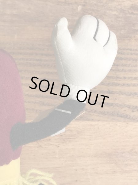 企業キャラクターのカリフォルニアレーズンの80年代ビンテージくねくね人形