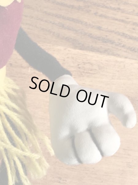 企業キャラクターのカリフォルニアレーズンの80年代ビンテージくねくね人形