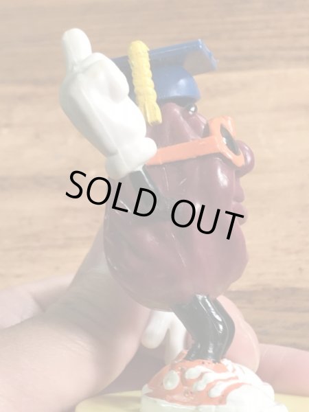 アドバタイジングキャラクターのカリフォルニアレーズンズの80’sヴィンテージPVCフィギュア