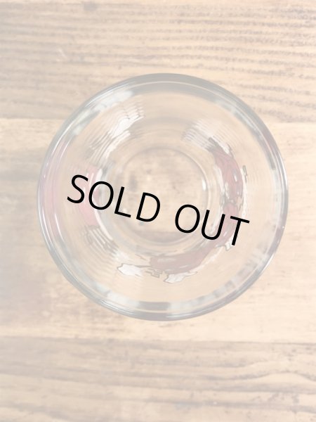 企業キャラクターのカリフォルニアレーズンの80年代ビンテージグラスコップ