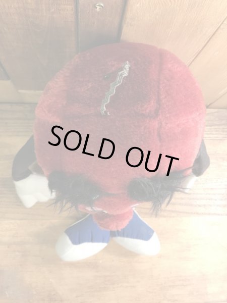 企業キャラクターのカリフォルニアレーズンの80年代ビンテージ縫いぐるみ