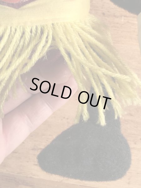 企業キャラクターのカリフォルニアレーズンの80年代ビンテージくねくね人形