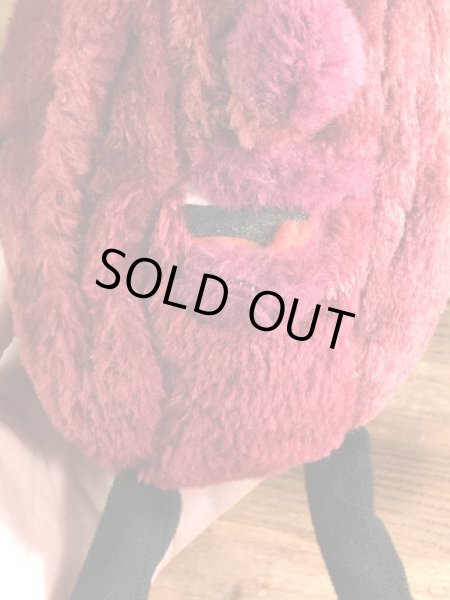 アドバタイジングキャラクターのカリフォルニアレーズンズの80’sヴィンテージプラッシュドール