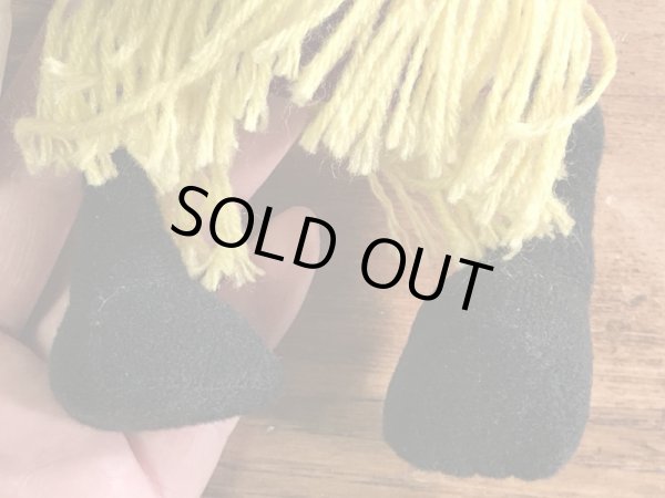 企業キャラクターのカリフォルニアレーズンの80年代ビンテージくねくね人形