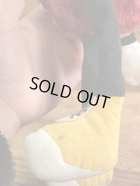 企業キャラクターのカリフォルニアレーズンの80年代ビンテージ縫いぐるみ