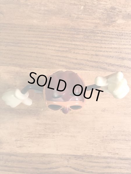 企業キャラクターのカリフォルニアレーズンの80年代ビンテージトコトコ人形