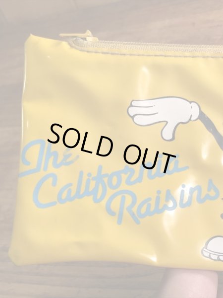 企業キャラクターのカリフォルニアレーズンの80年代ビンテージ筆箱