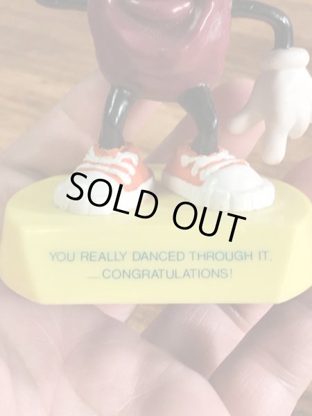 アドバタイジングキャラクターのカリフォルニアレーズンズの80’sヴィンテージPVCフィギュア