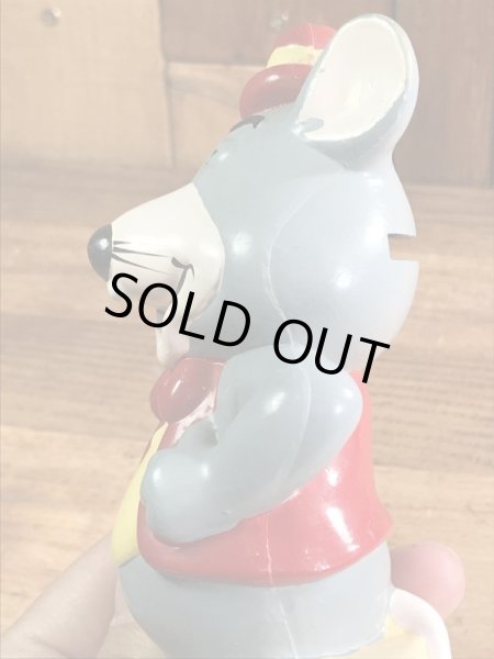 アメリカのピザレストラン“チャッキーチーズ”の80年代ビンテージ貯金箱フィギュア