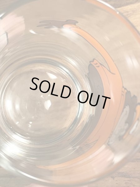 アメリカのファーストフード店A&Wベアの70年代ビンテージガラスコップ