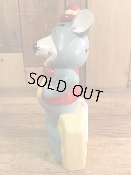 アメリカのファーストフード店チャックイーチーズの80’sヴィンテージコインバンクドール