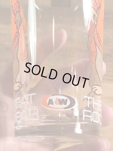 ルートビアで有名なA&Wベアの70’sヴィンテージグラス