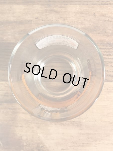 アメリカのファーストフード店A&Wベアの70年代ビンテージガラスコップ