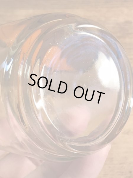 アメリカのファーストフード店A&Wベアの70年代ビンテージガラスコップ