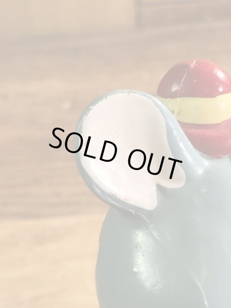 アメリカのファーストフード店チャックイーチーズの80’sヴィンテージコインバンクドール